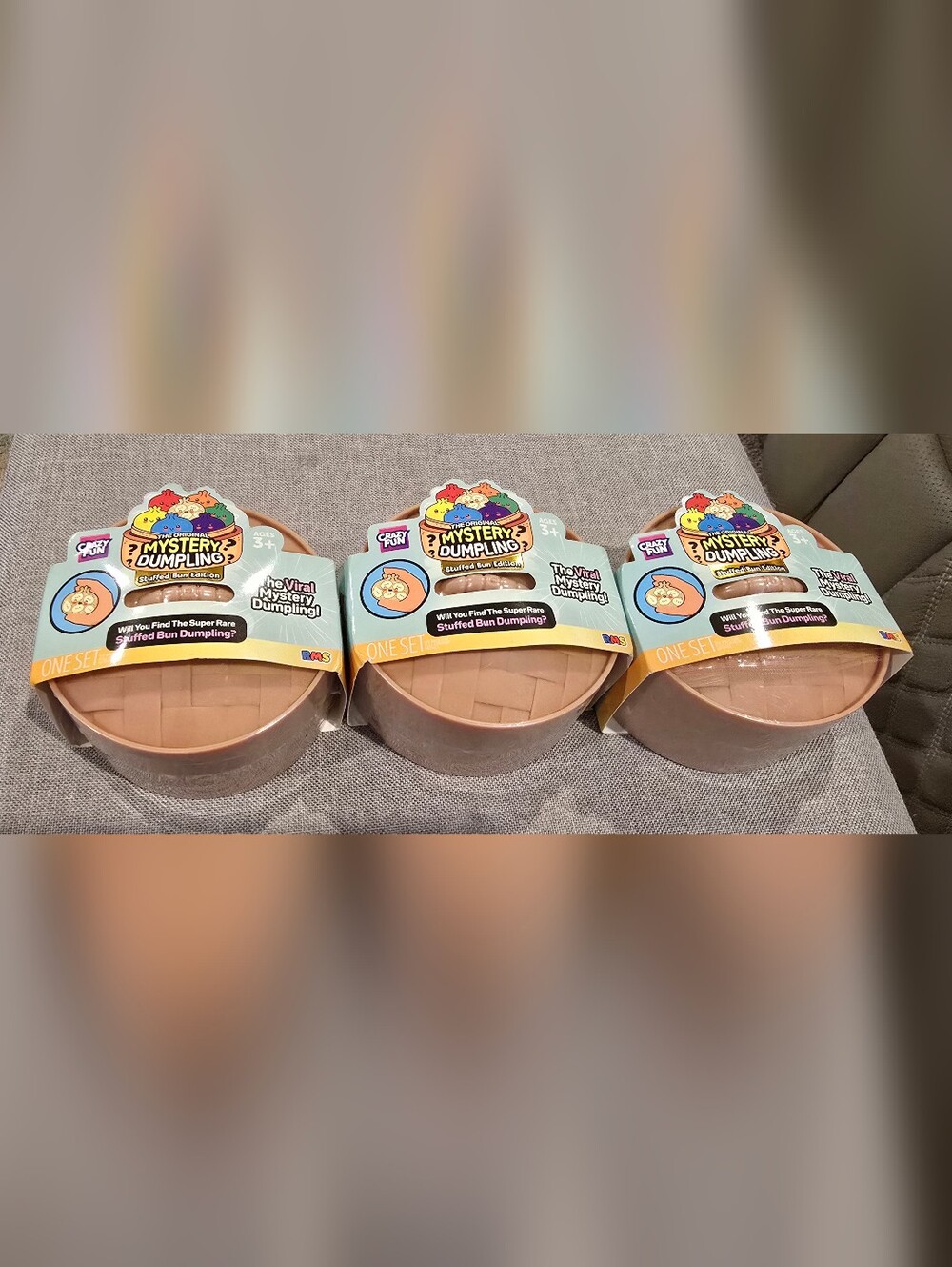 1 Stuffed Bun Mystery Dumpling, 3 Available, Price Is For 1 Dumpling